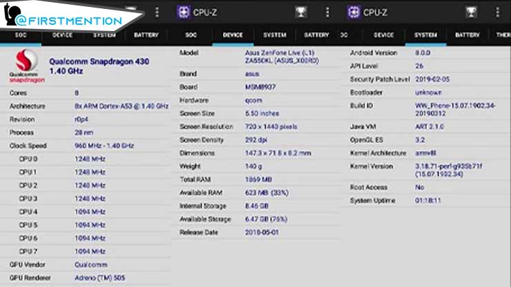 Aplikasi CPU Z 1