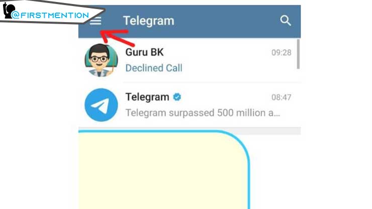 Menambahkan Akun di Telegram